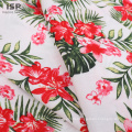 Plain Woven Challis Rayon Printed Textile Fabric